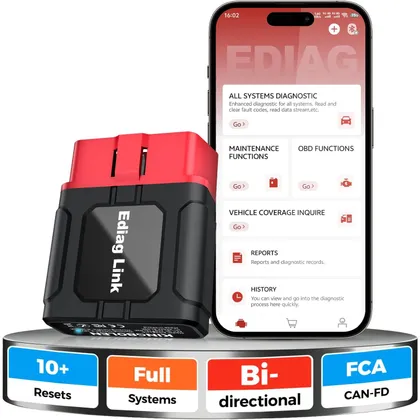 Kingbolen Ediag Link - Bluetooth OBD2 scanner with repair guidance