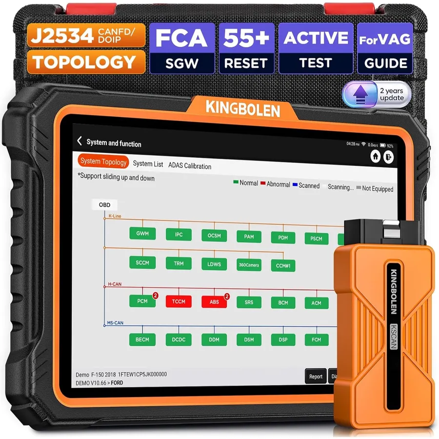 Kingbolen K10 Ultra - top-of-the-range car diagnostic tool