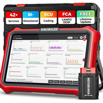 Kingbolen K8 Pro - wireless car diagnostic tool with lifetime updates