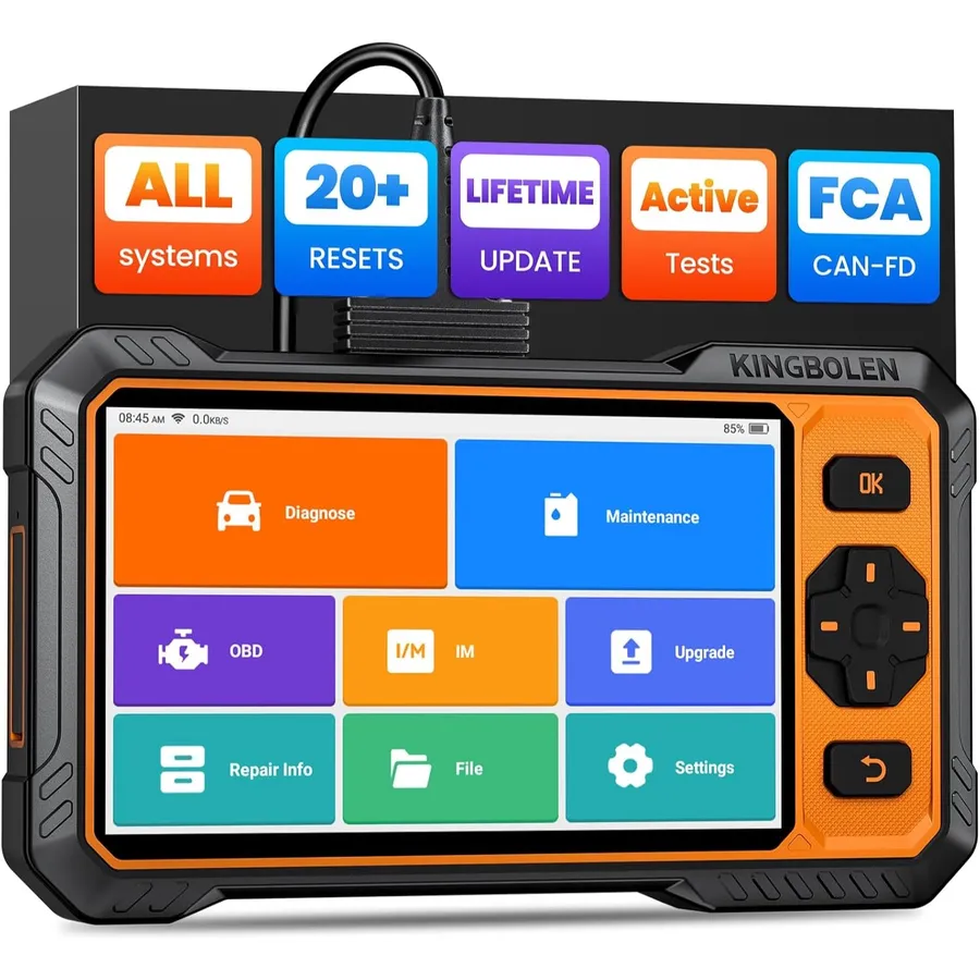 Kingbolen S6 Pro - compact 6.2-inch car diagnostic tool